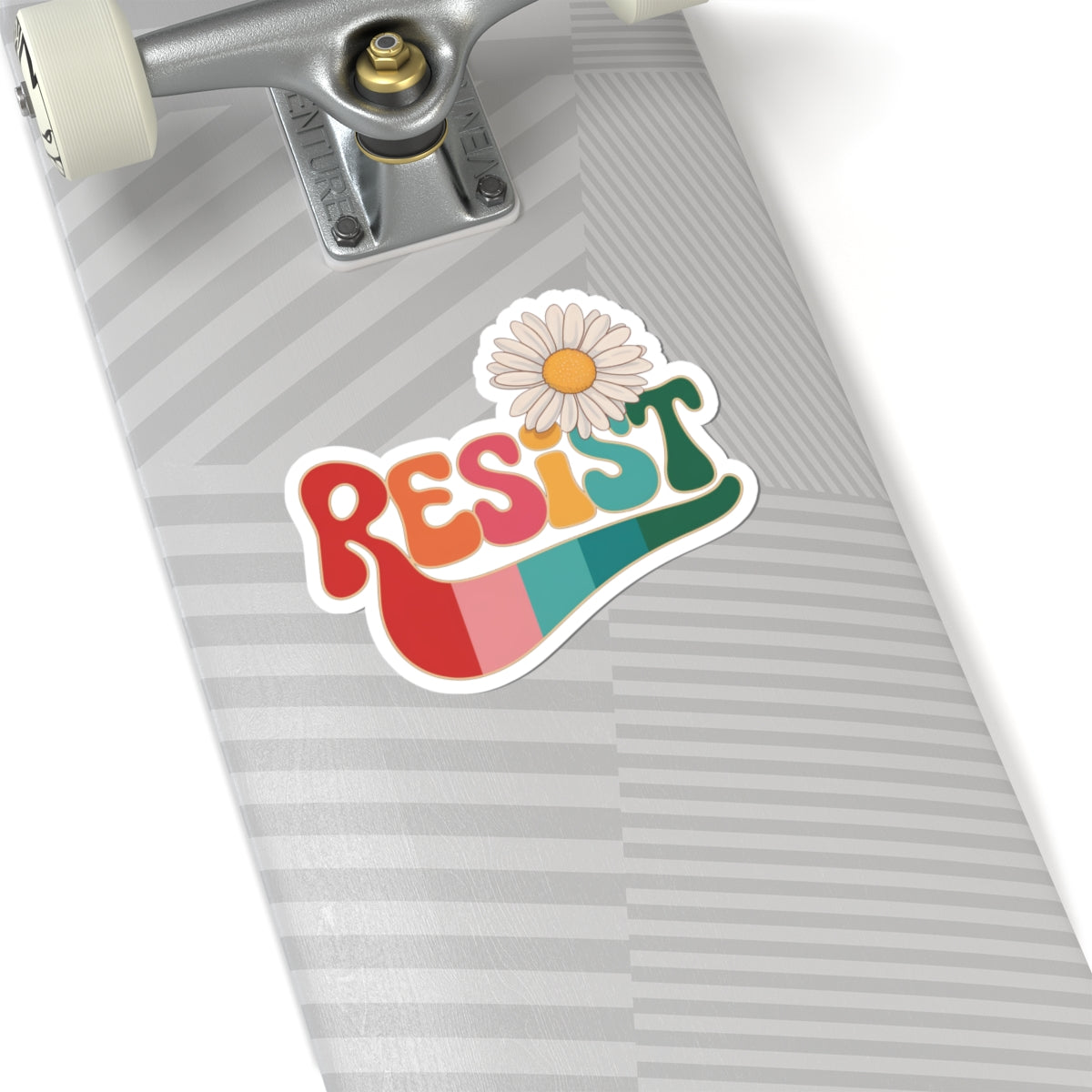 Anti Trump Resist Floral Sticker | Anti Trump Shirts