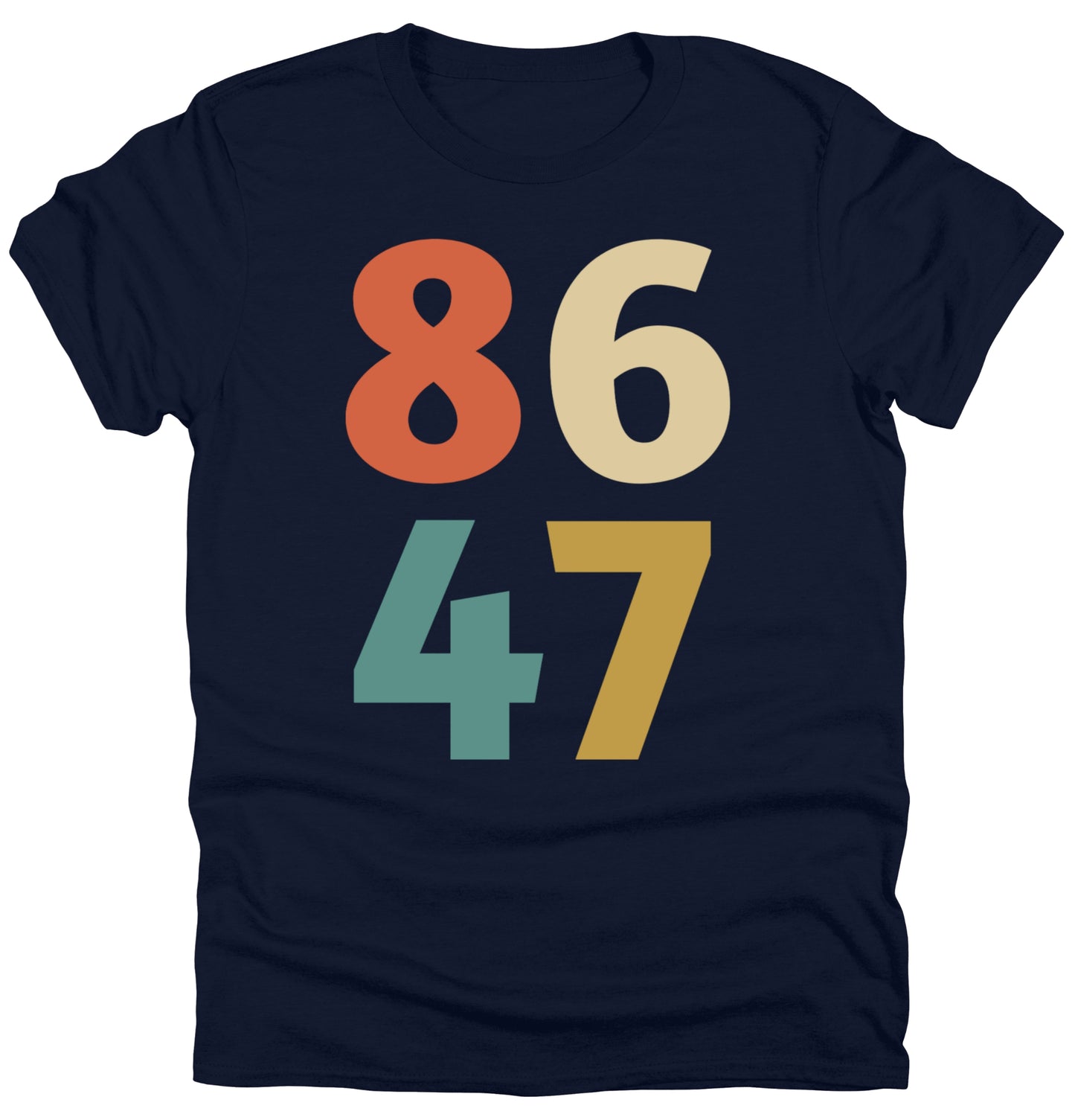 Subtle Anti Trump 8647 Unisex Tee