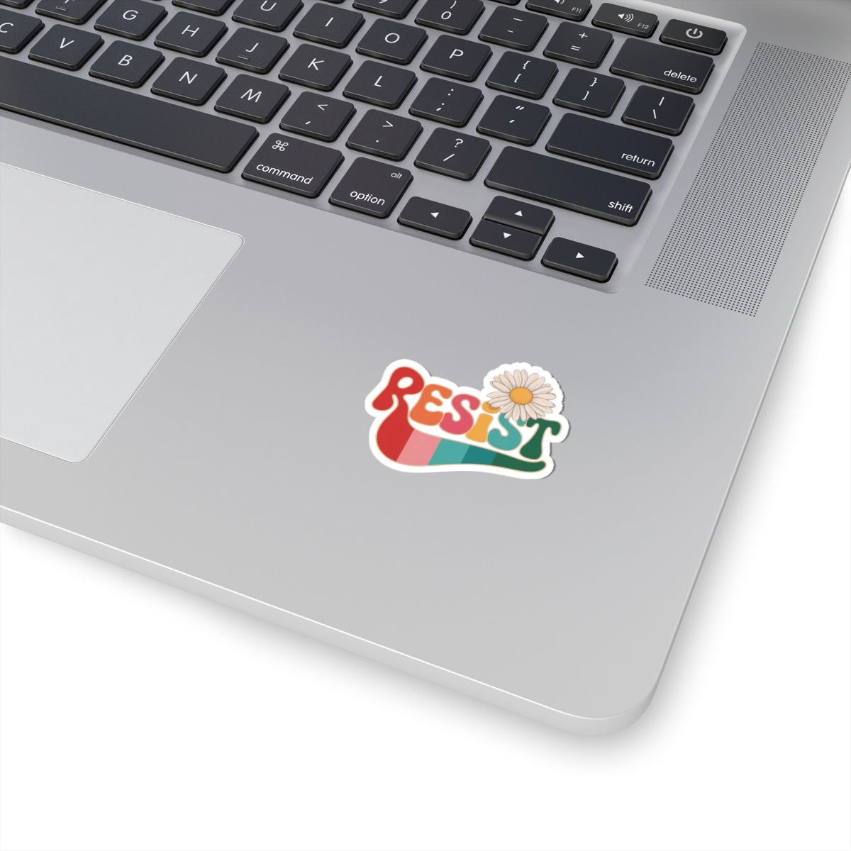 Anti Trump Resist Floral Sticker | Anti Trump Shirts