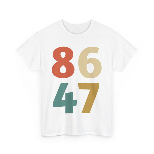 Subtle Anti Trump 8647 Unisex Tee