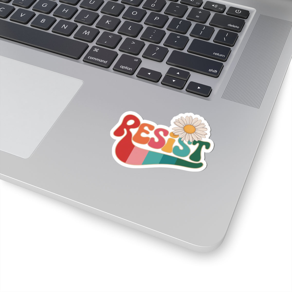 Anti Trump Resist Floral Sticker | Anti Trump Shirts