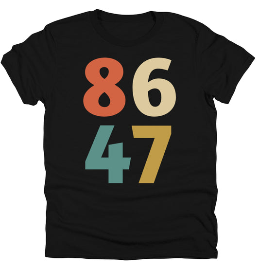 Subtle Anti Trump 8647 Unisex Tee